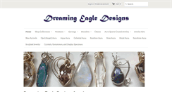 Desktop Screenshot of dreamingeagledesigns.com